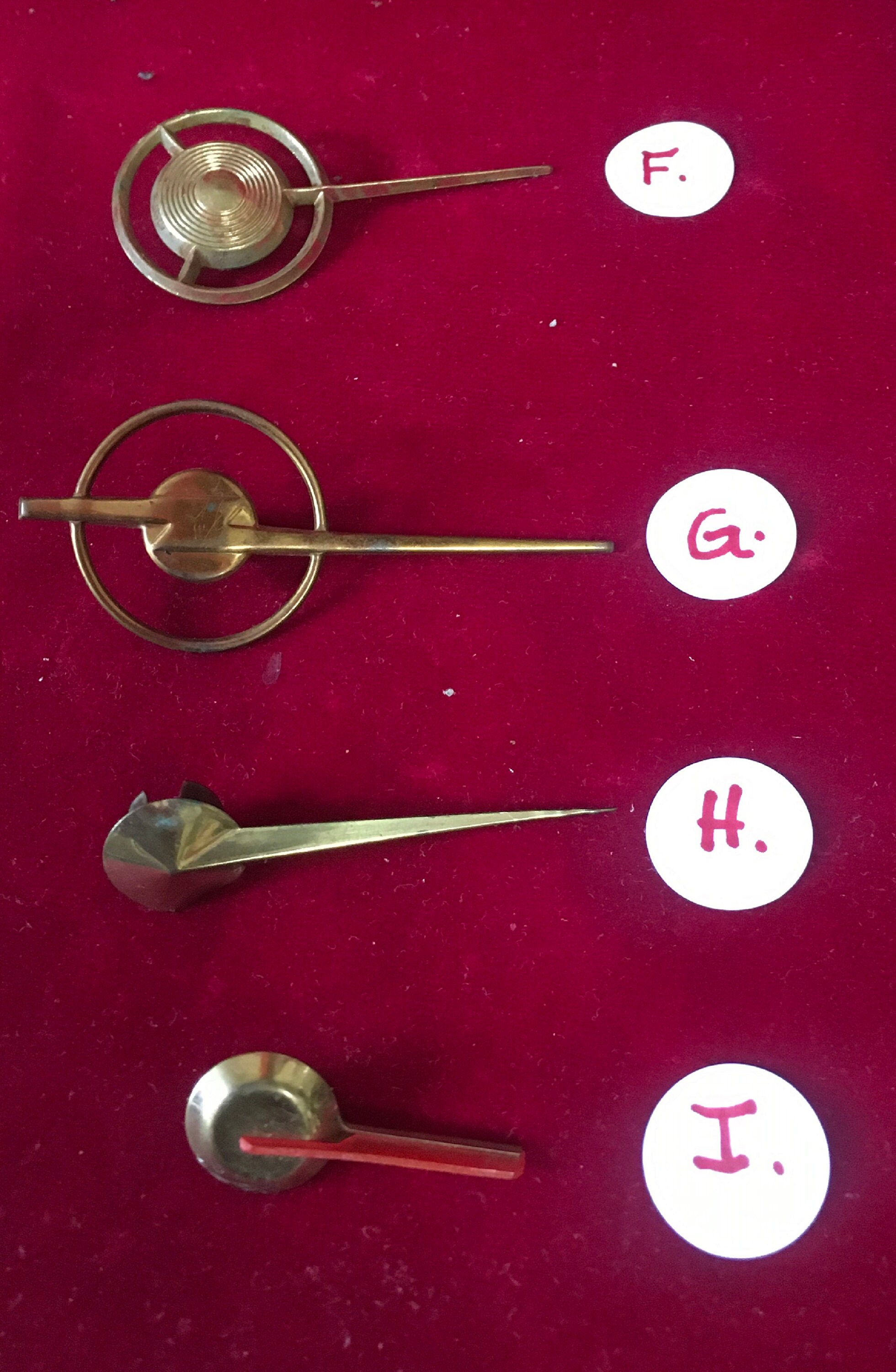 Vintage Radio Tuner Knob Pointer Indicator Dial Dials 15 to Etsy