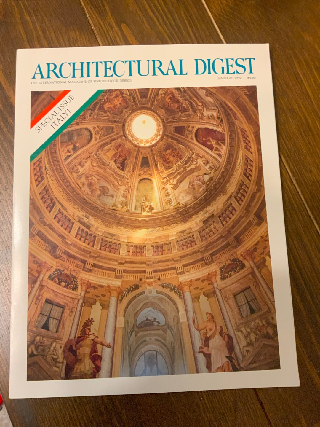 Architectural Digest, 1990, Magazine, AD, Interior, Design, Vintage ...