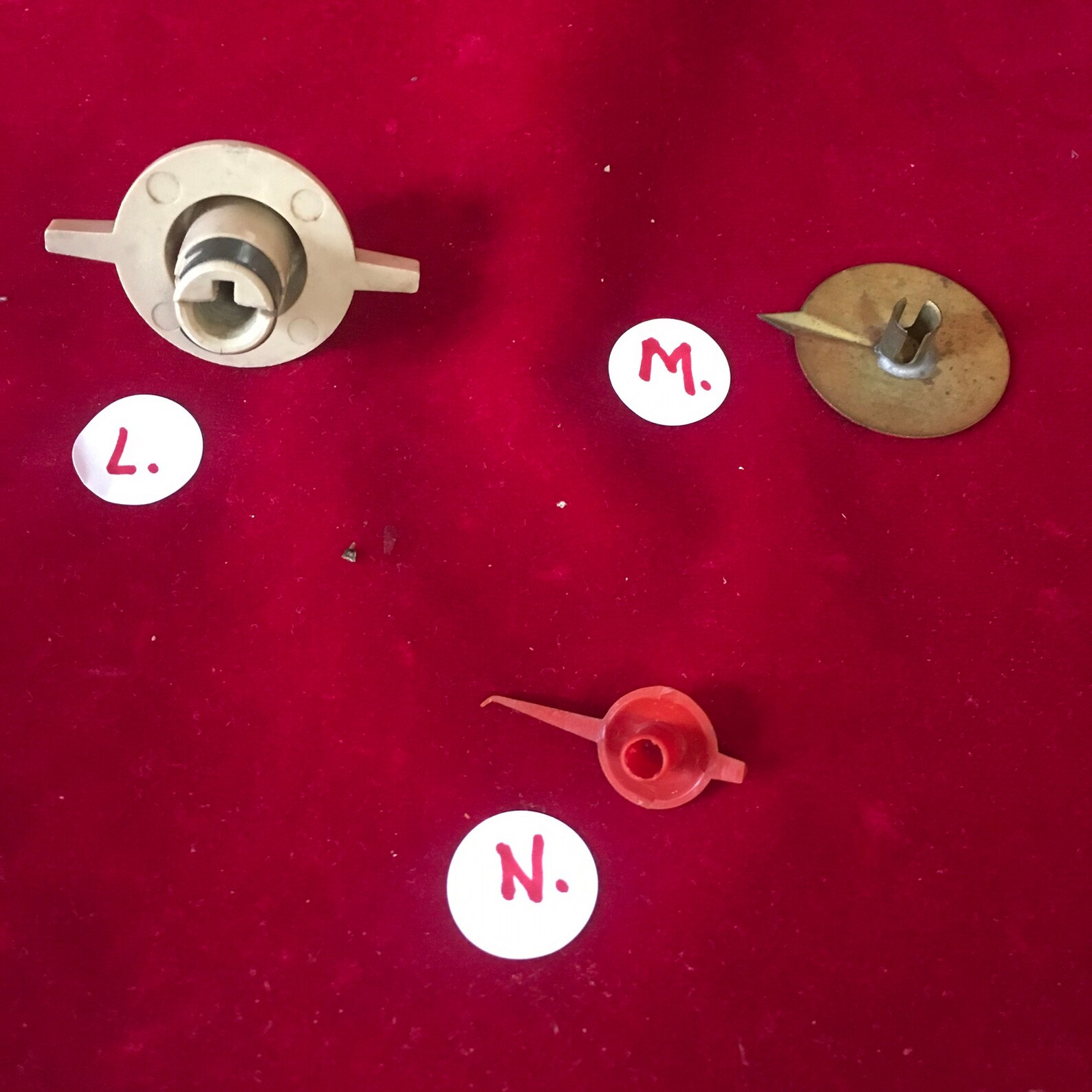 Vintage Radio Tuner Knob Pointer Indicator Dial Dials 15 to Etsy