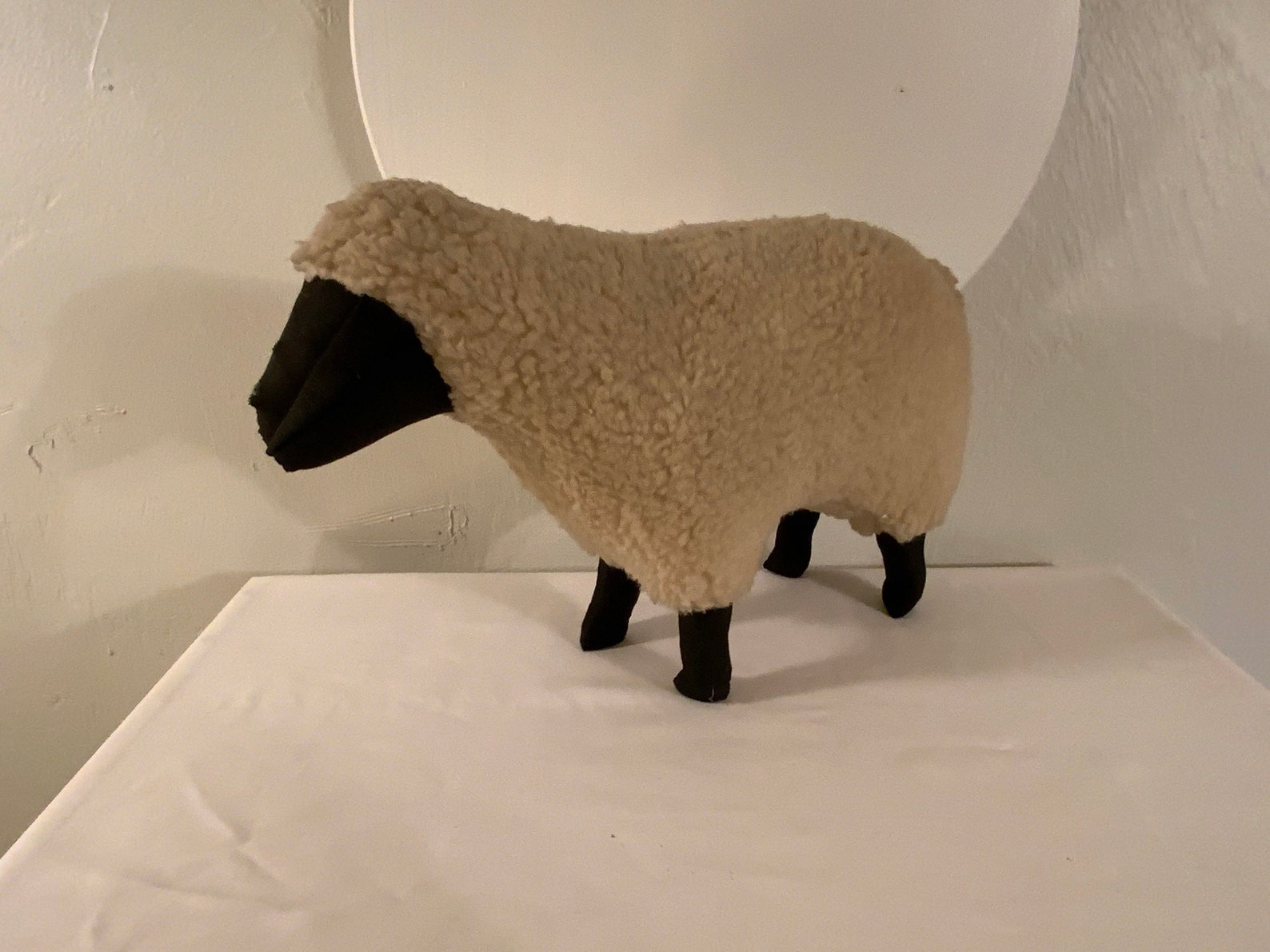 Vintage Lamb Stuffed Toy Figure 16 x 11 x Etsy