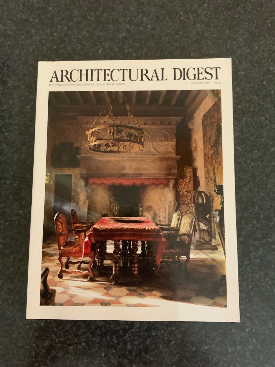Architectural, Digest, 1980's, Magazine, AD, 1989, Home, Decorating ...