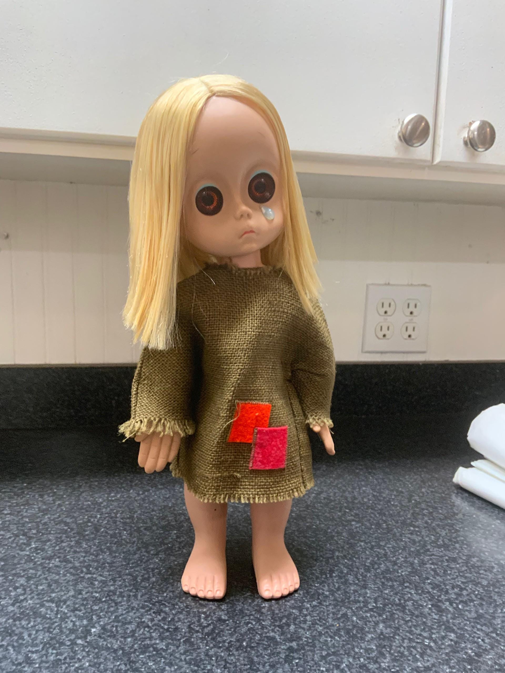 Little Miss No Name 1965 Hasbro Doll Original Orphan Tear