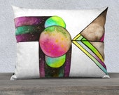 Decorative throw pillow - First Nations print pillow - outdoor decorative pillow - pillow sham - water color - pencil sketch - original art