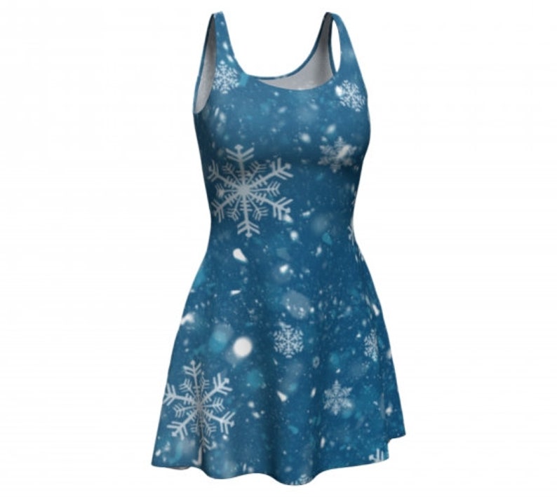 blue dress for christmas party