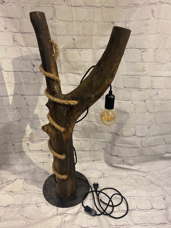 Driftwood Lamp Desk Lamp UNIKAT Floor Lamp Lamp TIROL wood rustic wood