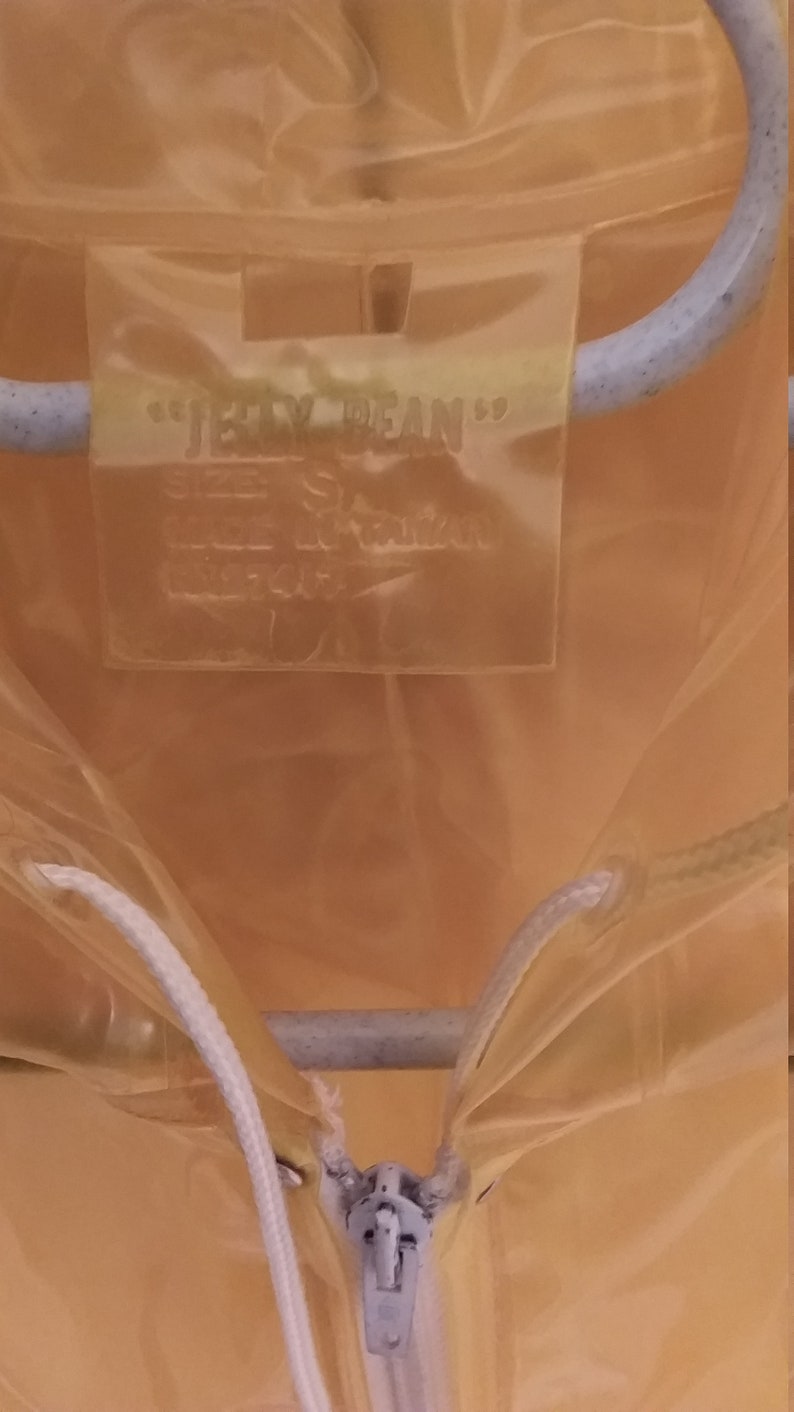 Pvc Jacket Jelly Bean Etsy