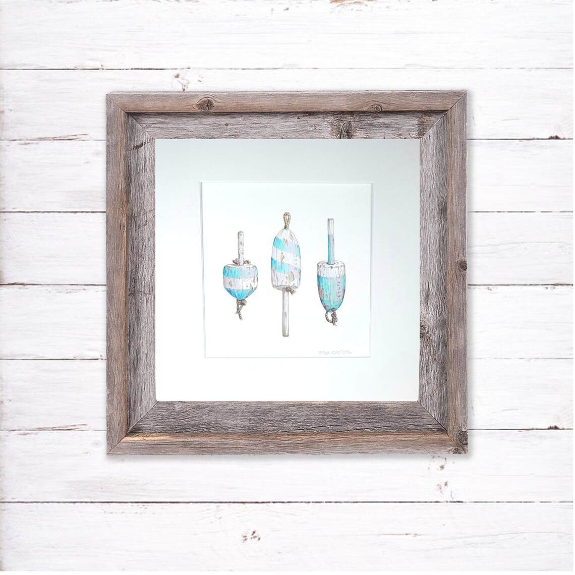 Rustic Coastal Wall Decor Lobster Buoy Buoy Decor | Etsy