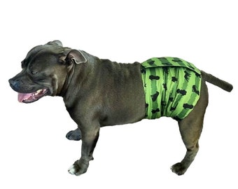 XS - XXL Camo Canine Male Dog Belly Band Waterproof Wrap - Diaper Nappy Pants Underwear Washable Reusable Pet Sanitary Physiological Puppy