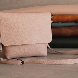 Leather  Messenger Bags ,Large Postman Shoulder Bags ,Leather Bag  for Women ,Crossbody Bag with Zipper,Shoulder Leather Bags