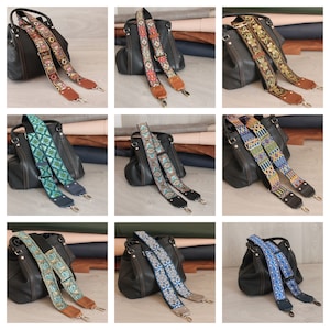 Correa para bolso estilo guitarra / Correa ajustable para bolso de lona y cuero