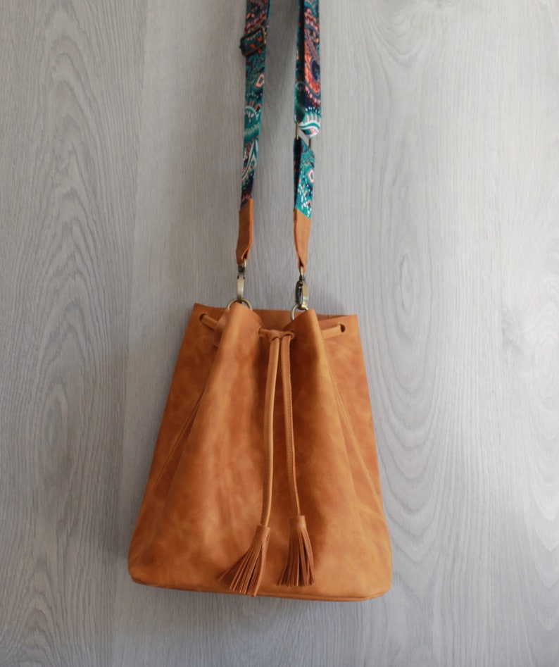Bucket Bag Crossbody Bag Leather Bucket Bag Etsy