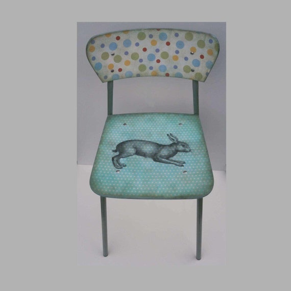 Upcycled Vintage School Chair Restored Kids Children Desk Etsy
