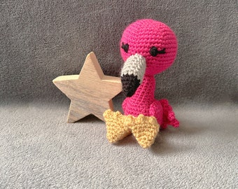 Faye the Flamingo Crochet Soft Toy