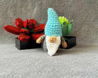 Norbert the Gnome Crochet Cuddly Toy