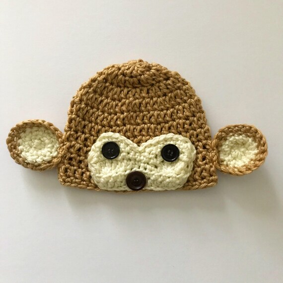 monkey beanie hat