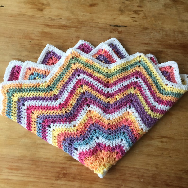 Star crochet blanket