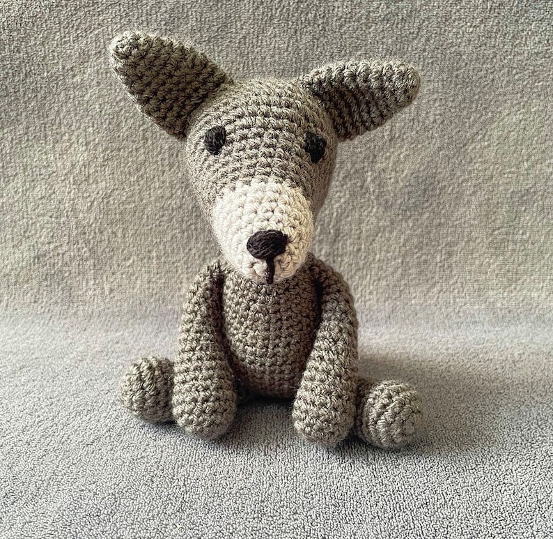 Grace the Greyhound Crochet Soft Toy image 2