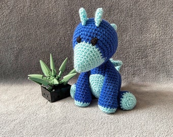 Sonny the Stegosaurus Crochet Soft Toy