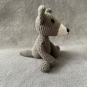 Grace the Greyhound Crochet Soft Toy image 3