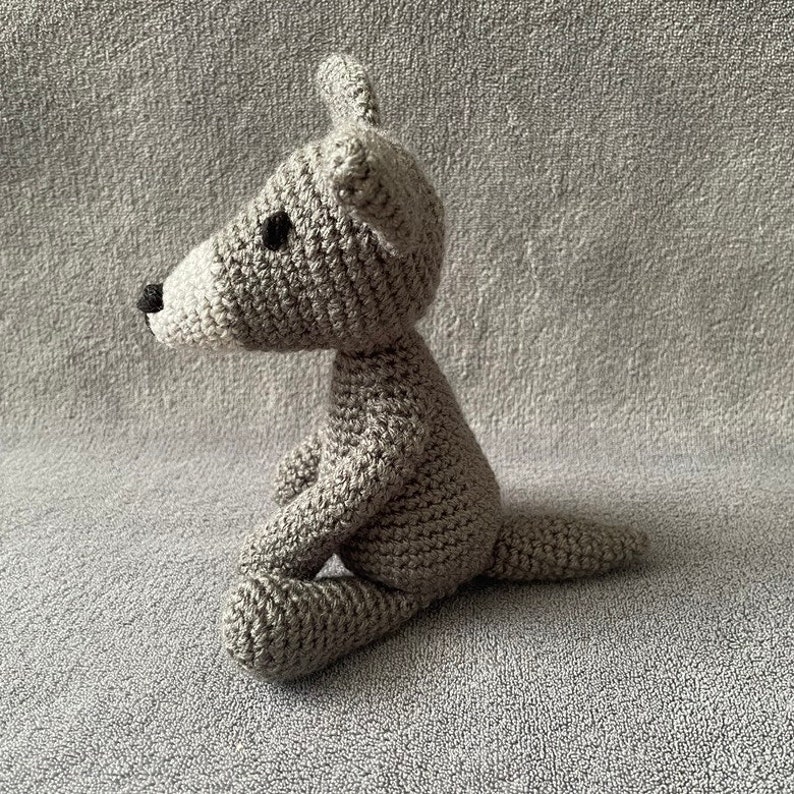 Grace the Greyhound Crochet Soft Toy image 4