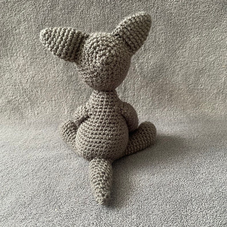 Grace the Greyhound Crochet Soft Toy image 5