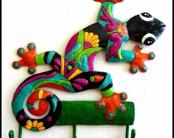 Gecko art | Etsy