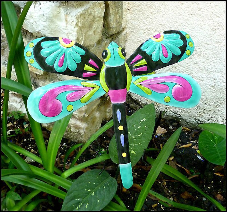 Outdoor Metal Art Garden Dragonfly Outdoor Metal Art Garden Dragonfly, Dragonfly Garden Art