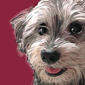 Custom pet portrait Last minute gifts Paint my dog personalized Best selling items handmade esty