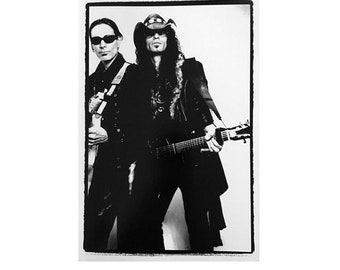 Steve Vai & Eric Sardinas Signed Photograph by Ami Barwell (8x12)