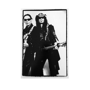 8 x 12 inch STEVE VAI, Signed Photograph by Renowned Rock &#39;n&#39; Roll Photographer Ami Barwell