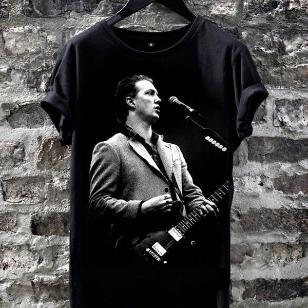 Official 'By Ami Barwell' JOSH HOMME / QOTSA T-Shirt, Black, 100% Cotton, Sizes S - 2XL.