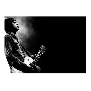 12 x 16 inch SHED SEVEN - Paul Banks, Signed Photograph by Renowned Rock &#39;n&#39; Roll Photographer Ami Barwell