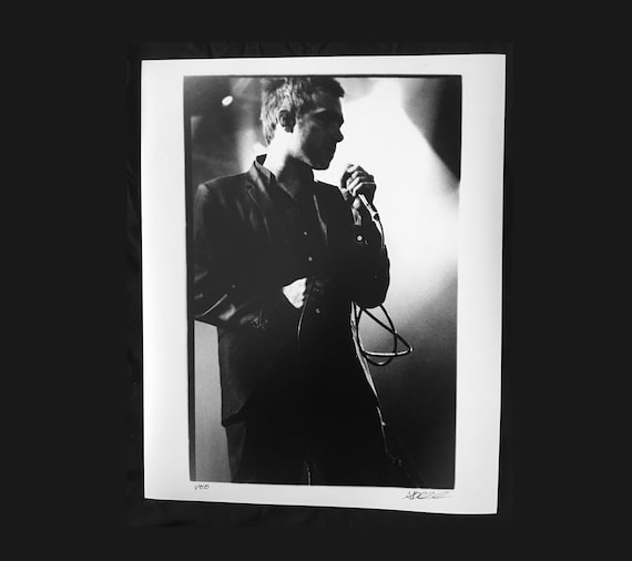 Damon Albarn / BLUR: Signed Limited Edition Darkroom Photograph (16 x 20 inch)