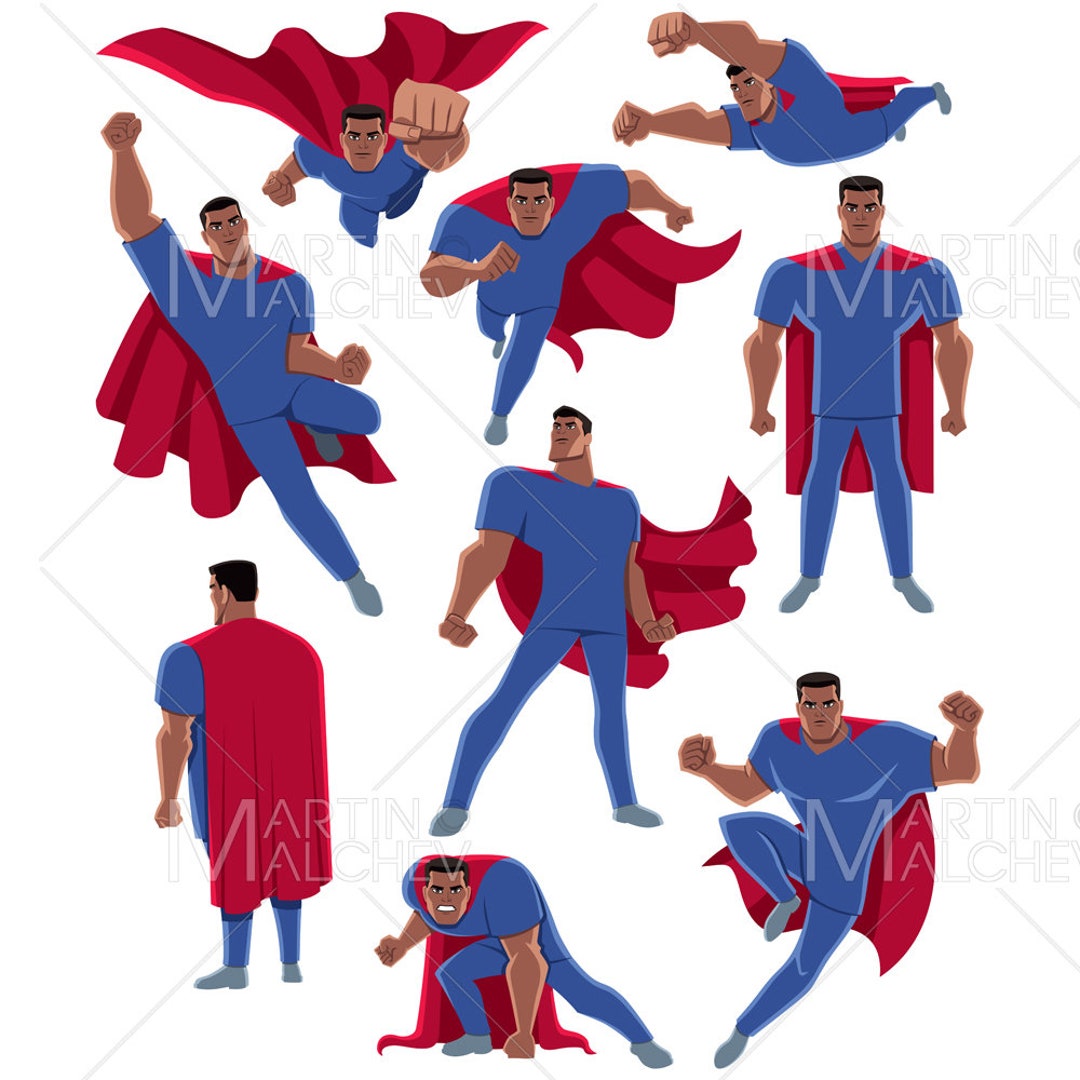 Cartoon Superhero Poses Stock Illustrations – 633 Cartoon Superhero Poses  Stock Illustrations, Vectors & Clipart - Dreamstime