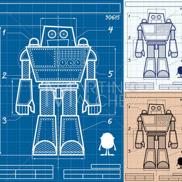 Blueprint - Etsy