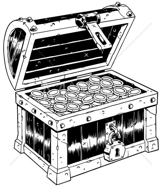 Treasure Chest Vector Art & Graphics