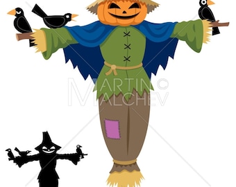 Premium Vector  Argentina with scarecrows cartoon character vector