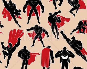 Power Man Clipart - Etsy