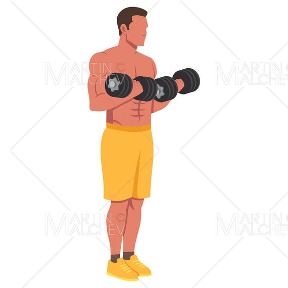 strong athlete man person exercising in the sport gym, workout