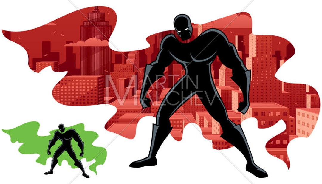 Superhero Abstract Vector Cartoon Illustration. Super Hero - Etsy Superhero Abstract Vector Cartoon Illustration. Super Hero - Etsy