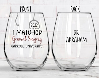 Match Day Gift, Residency Match Day Gift, Medical School Residency Match, Residency Gift, MD Gift, Gift for New Doctor, Gift for Her