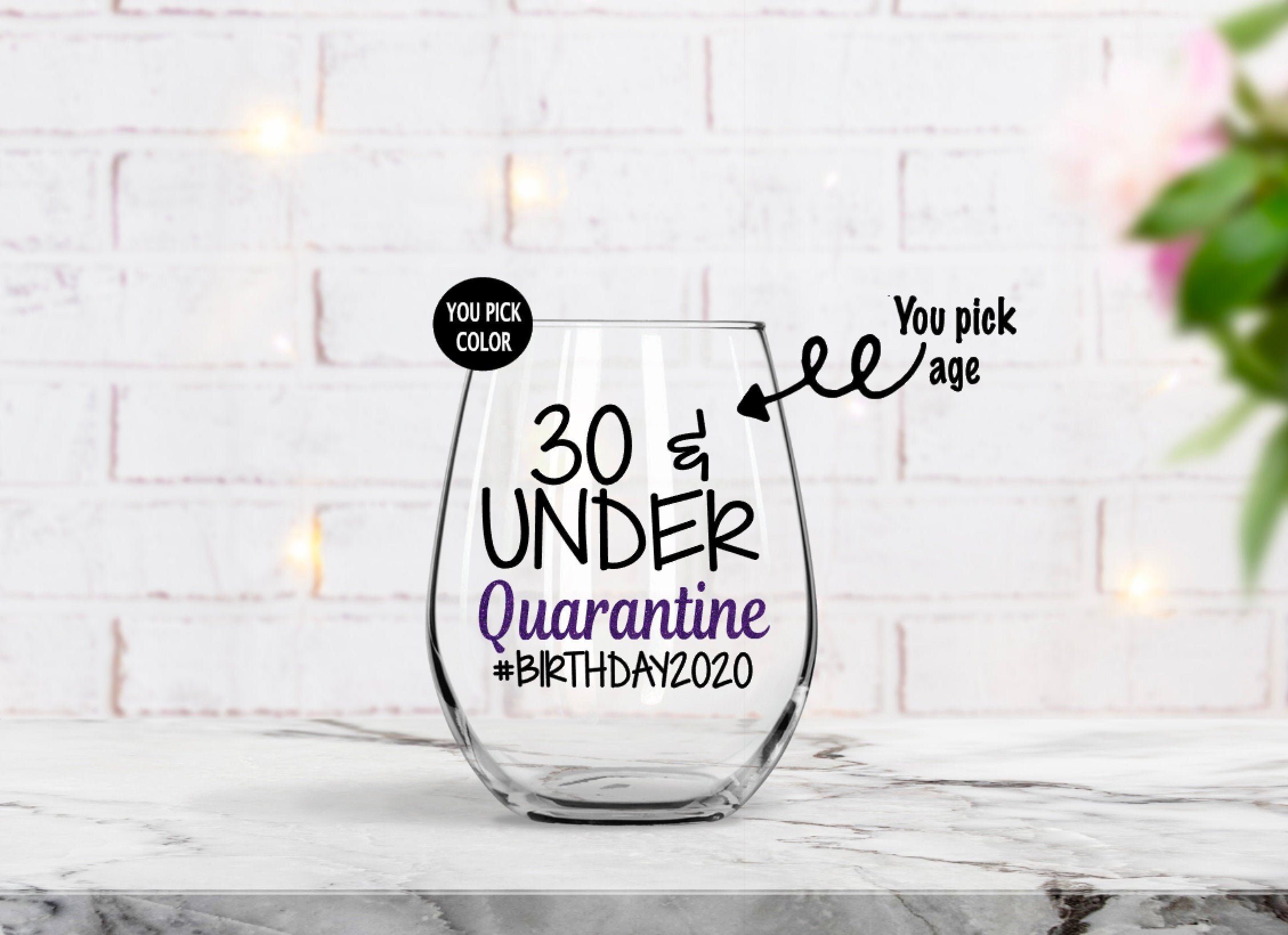 Birthday Quarantine Gift 30th Birthday Gift for Her Etsy