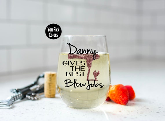Hair Stylist Wine Glass Gives The Best Blow Jobs Wine Etsy