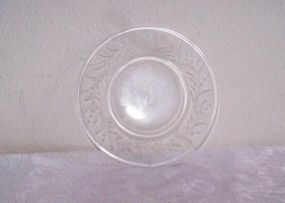 11 FOSTORIA CYNTHIA SALAD Plates Cutting #785