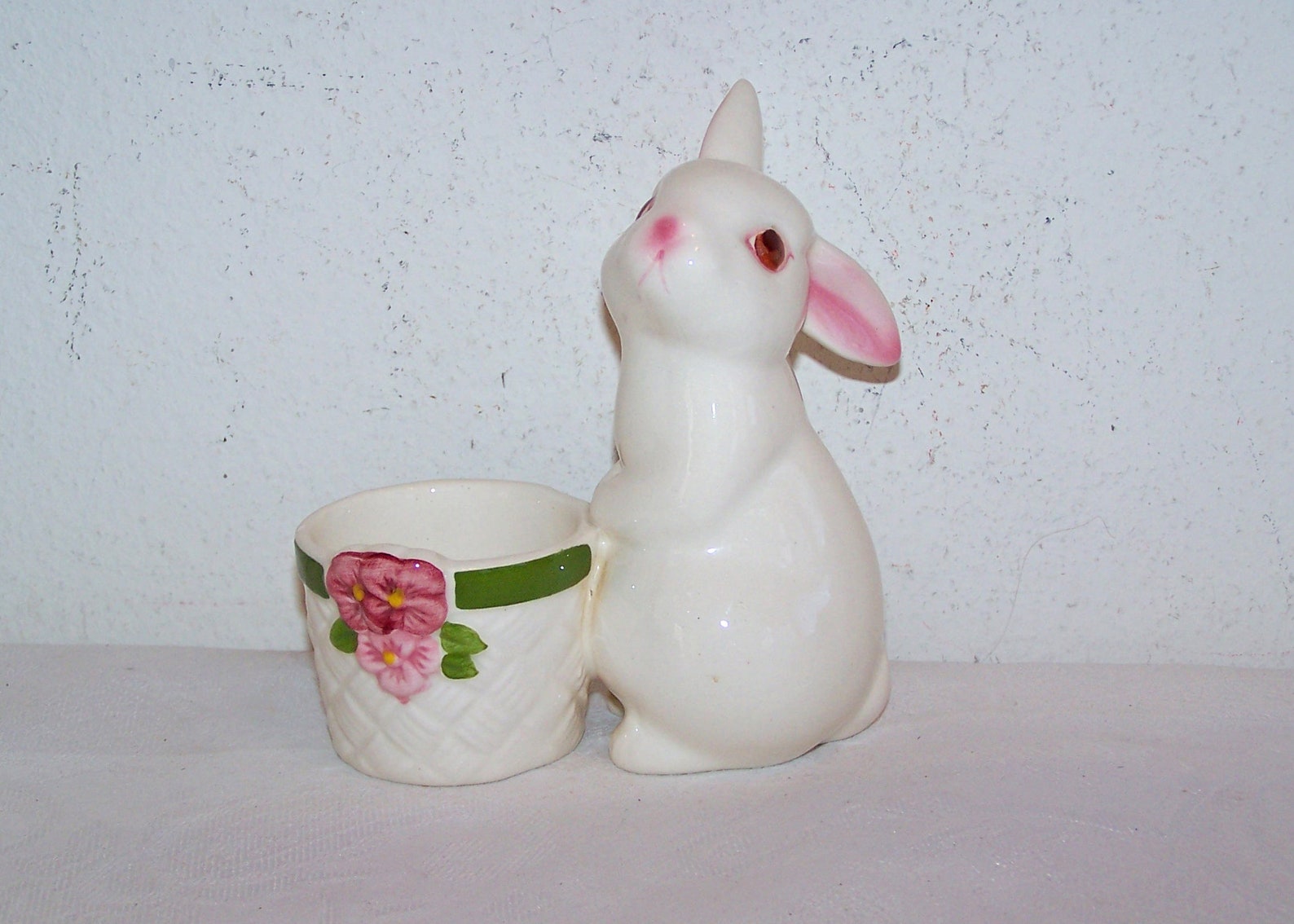 Large Rabbit Egg Cup Avon 1980 Etsy
