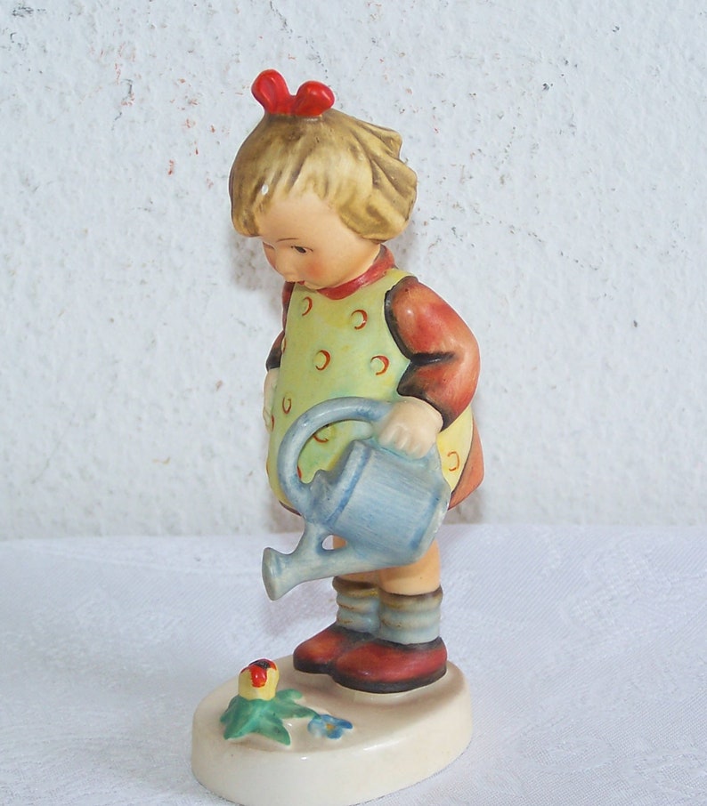Goebel Hummel 74 Little Gardener Little Girl with Watering Etsy