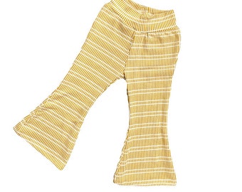 aztec bell bottom pants