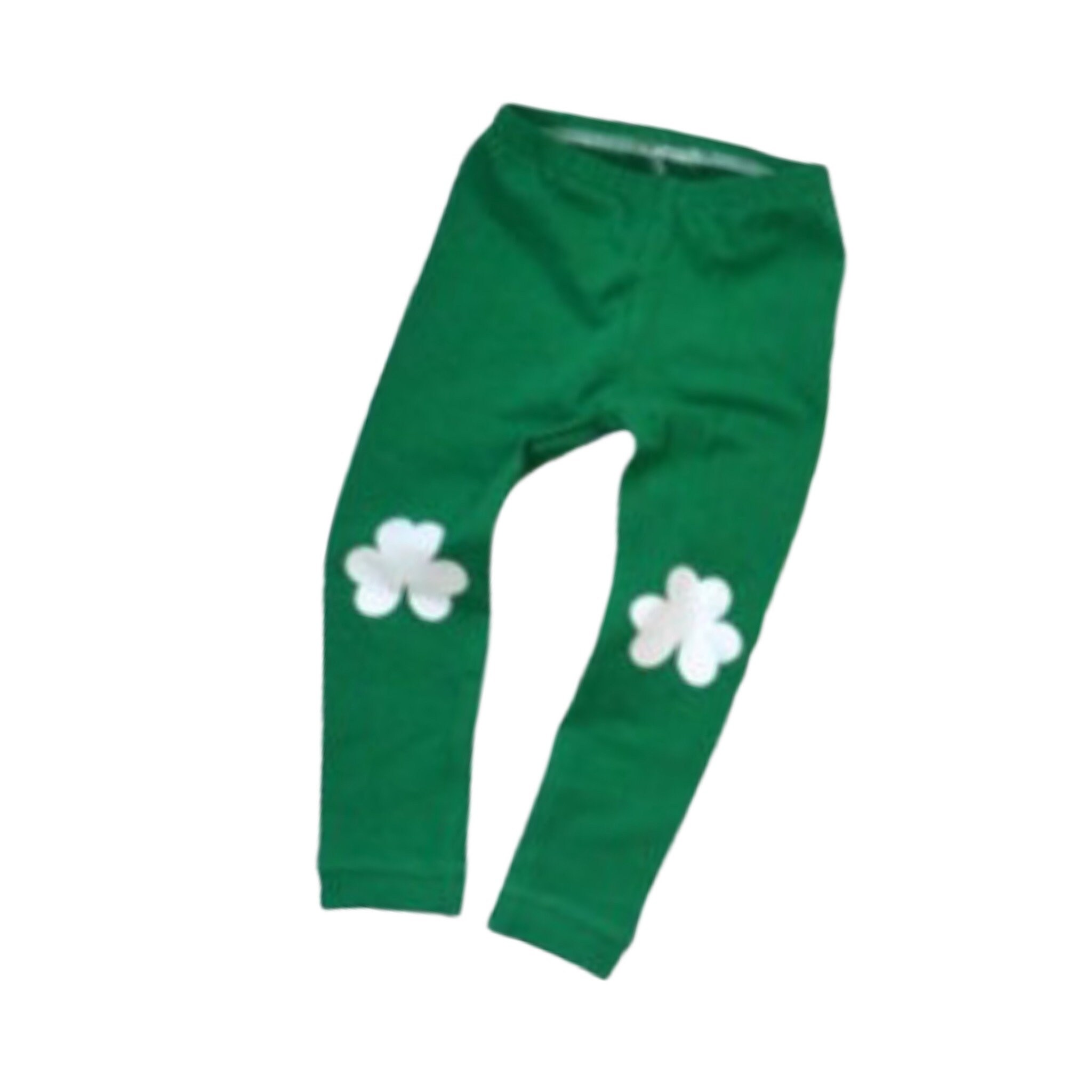 NEW OS/TC/TC2 Womens St Patrick Day Leggings, Gnome Shamrock