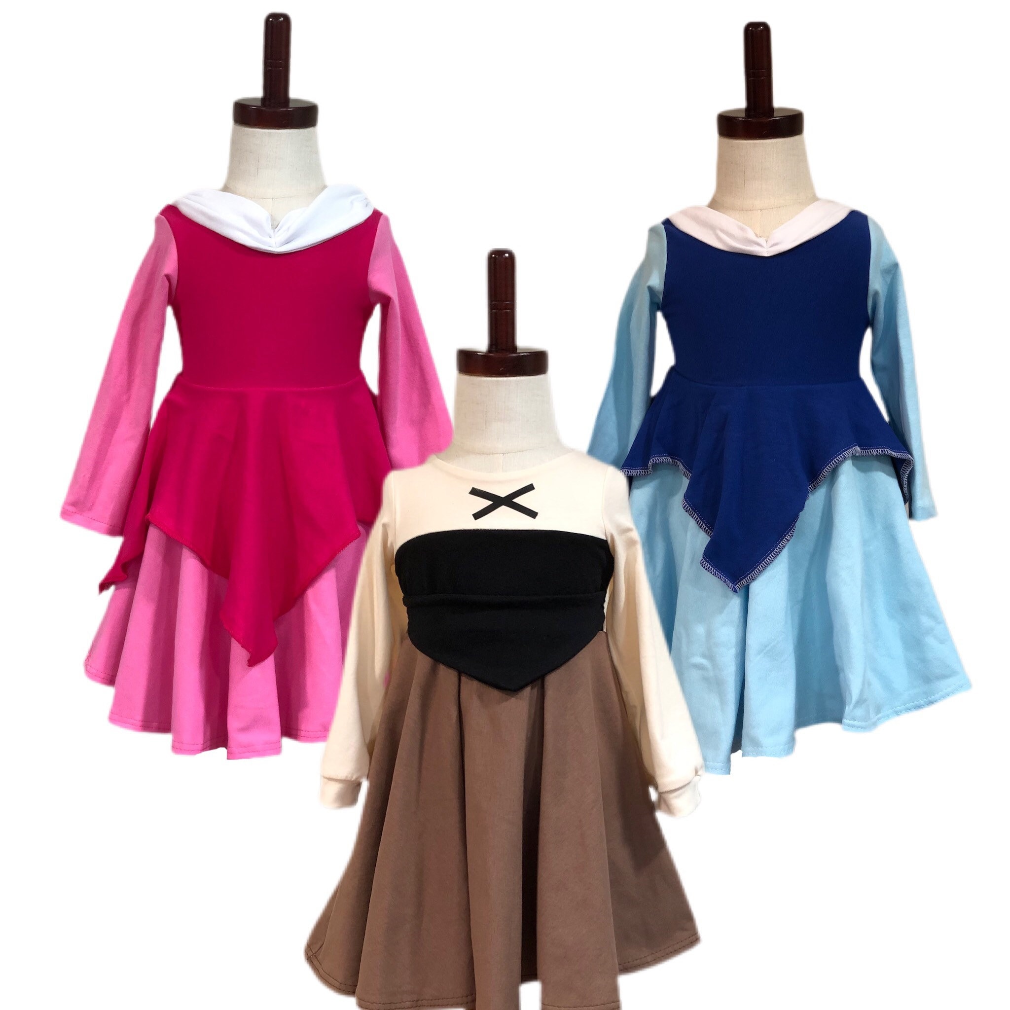 Sleeping Beauty Aurora Briar Rose Pink Dress, Blue Dress or Work Dress -  Etsy Denmark