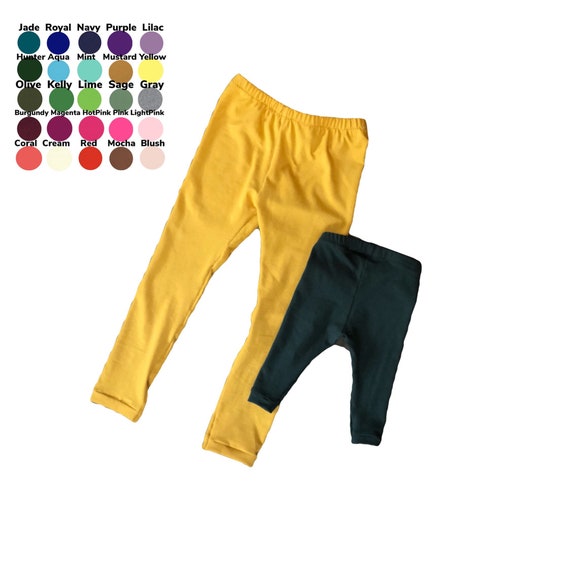 Bright Yellow Fastpitch Softball Stitches (Seams) Leggings